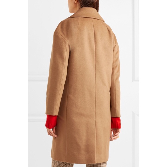 J. Crew Slouchy Camel Wool Cashmere Coat - Picture 4 of 8